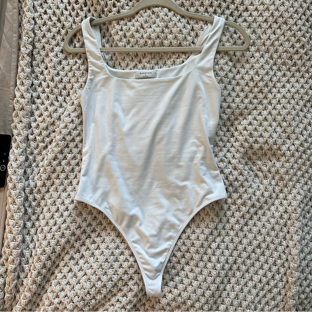 Babaton square neck bodysuit